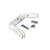 Quake Hold Nylon Furniture Strap Assorted 1 in. W x 15 in. L 1 each Self Adhesive White