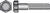 HILLMAN 1/4 in. Dia. x 4 in. L Zinc Plated Steel Hex Bolt 100 box