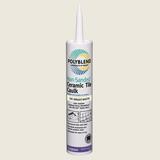 Custom Building Products Polyblend Bright White Siliconized Acrylic Tile Caulk 10.5 oz