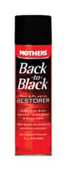 Mothers Back-to-Black Liquid Trim & Plastic Restorer 10 oz. For Exterior trim of all colors