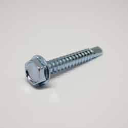 Ace 10-16 Sizes x 1-1/4 in. L Hex Washer Head Zinc-Plated Self- Drilling Screws Steel 1 lb. Hex