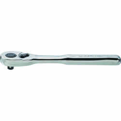 Craftsman 3/8 in. drive Chrome Vanadium Steel 72 Tooth Pear Head Ratchet 1 pc.
