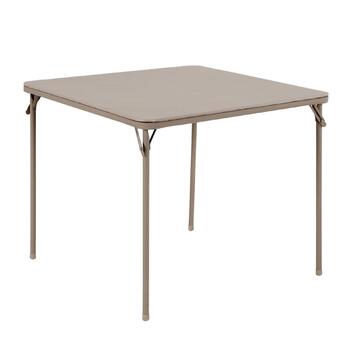 Cosco 28 in. H x 33-3/4 in. L x 33-3/4 in. W Folding Table Square