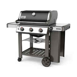 Weber Genesis II SE-310 3 burners Propane Black Grill 37500 BTU