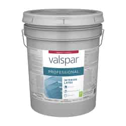 Valspar Professional Eggshell Basic White Paint Interior 5 gal