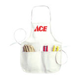 Ace Heavy Duty 4 Cotton White 1 pk Bib Apron