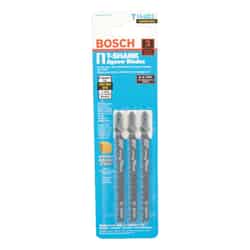 Bosch 4 in. High Carbon Steel T-Shank Jig Saw Blade 6 TPI 3 pk