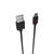 FoneGear Fuse Black Cell Phone USB Charger For Micro USB Devices 10 ft. L