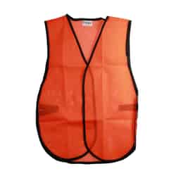 CH Hanson Reflective Polyester Mesh Safety Vest Orange One Size Fits All 1 pk