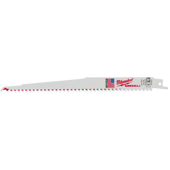 Milwaukee SAWZALL 9 in. L x 0.75 in. W Bi-Metal Reciprocating Saw Blade 5 TPI 5 pk Thin Kerf
