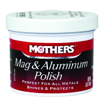 Mothers Mag & Aluminum Polish Paste Automobile Polish 5 oz. For Metals