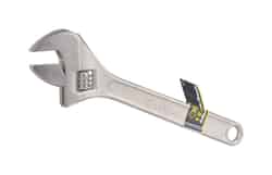 Steel Grip 1-7/16 in. Adjustable Wrench 12 in. Carbon Steel 1 pk