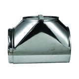 Selkirk 14-3/8 in. x 7-3/8 in. x 7-3/8 in. Chimney Tee Cap Stainless Steel