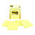 Post-It 3 in. W x 3 in. L Yellow Sticky Notes 4 pad