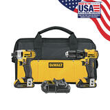 DeWalt 20V MAX 20 V Cordless Brushed 2 Combo Kit