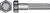HILLMAN 1/2 in. Dia. x 5-1/2 in. L Heat Treated Zinc Steel Hex Head Cap Screw 25 box