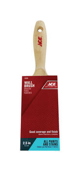 Ace 2-1/2 in. W Medium Stiff Flat Paint Brush