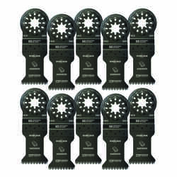 Imperial Blades Starlock 1-3/8 in. Dia. High Carbon Steel Oscillating Saw Blade 10 pk Precise Cu