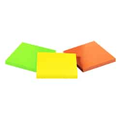 Post-it Extreme Notes 3 in. W x 3 in. L Assorted Sticky Notes 3 pad