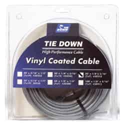 Tie Down Engineering Vinyl Coated Galvanized Steel 1/8 in. Dia. x 50 ft. L Aircraft Cable