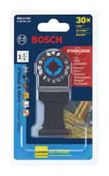 Bosch Starlock 1-1/4 x 4 in. L Plunge Blade 1 pk Carbide