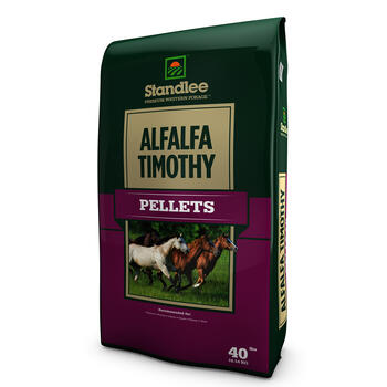 Standlee Premium Western Forage Alfalfa/Timothy Pellets For Horses 40 lb.