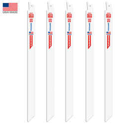 Imperial Blades 12 in. L Bi-Metal Blade 18 TPI 5 pk
