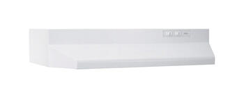 Broan 30 in. W Range Hood White