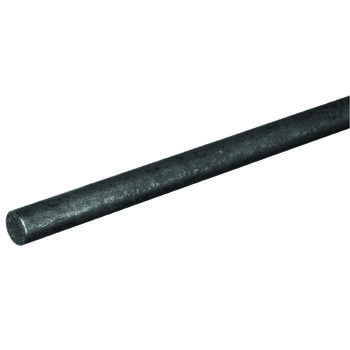 Boltmaster 1/4 in. Dia. x 3 ft. L Hot Rolled Steel Weldable Unthreaded Rod