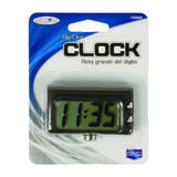 Custom Accessories Jumbo Quartz Clock 1 pk Conveniently sized to fit anywhere in your vehicle Bla