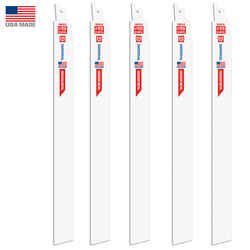 Imperial Blades 12 in. L Bi-Metal Blade 18 TPI 5 pk