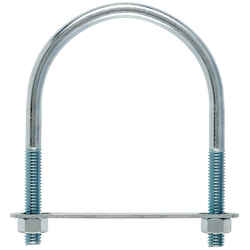 Hampton 3/8 in. x 3-1/2 in. W x 4-5/8 in. L Coarse Zinc-Plated Steel U-Bolt
