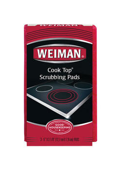 Weiman No Scent Cooktop Scrubbing Pads 3 ct Sponge