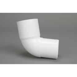 Plastmo Classic 2.5 in. W White Vinyl Downspout Elbow