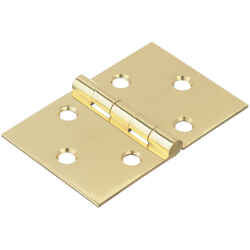 Ace 2 in. W X 3-1/16 in. L Polished Brass Brass Desk Hinge 2 pk