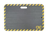 CLC Work Gear 14 in. L x 21 in. W Nitrile Butadiene Rubber Medium Kneeling Mat Black Non-Marrin