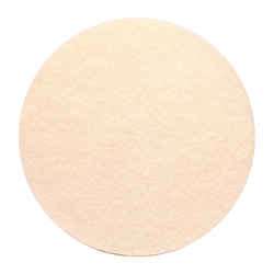Gator 13 in. D Non-Woven Natural/Polyester Fiber Floor Pad Disc White