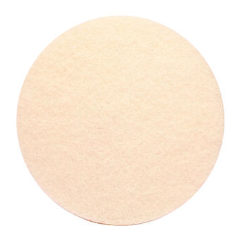 Gator 13 in. D Non-Woven Natural/Polyester Fiber Floor Pad Disc White