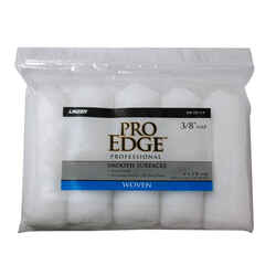 Linzer Pro Edge Woven 4 in. W X 3/8 in. S Mini Paint Roller Cover 5 pk