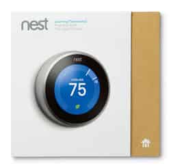 Nest Learning Thermostat - 3rd Generation Built In WiFi Heating and Cooling Lever Smart Thermost