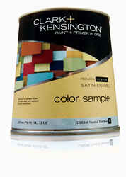 Ace Clark+Kensington Satin Tintable Base Neutral Base Paint Sample Interior 1 pt