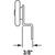 Prime-Line 7/8 in. D X 2-1/4 in. L Mill Plastic/Steel Roller Assembly 2 pk