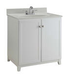 Design House Single Semi-Gloss Base Cabinet 33 in. H x 30 in. W x 21 in. D