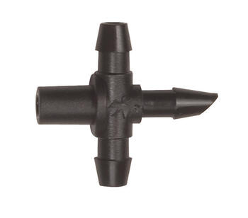 Rain Bird Drip Irrigation Barbed Cross 10 pk Plastic