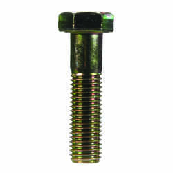 HILLMAN 3/4 in. Dia. x 3 in. L Heat Treated Yellow Dichromate Hex Head Cap Screw 20 box