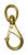 Baron 5/8 in. Dia. x 3-1/4 in. L Polished Bronze Quick Snap 60 lb.