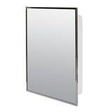 Zenith Metal Products 20-1/4 in. H x 16-1/8 in. W x 4-1/8 in. D Rectangle Medicine Cabinet