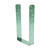 Simpson Strong-Tie 3.6 in. H x 1.3 in. W x 7.2 in. L Steel Stud Plate Galvanized