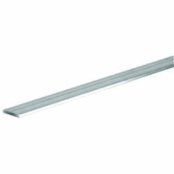 Boltmaster 0.125 in. x 2 in. W x 6 ft. L Weldable 5 pk Aluminum Flat Bar