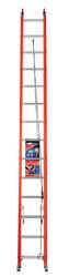 Werner 28 ft. H X 19 in. W Fiberglass Extension Ladder Type 1A 300 lb